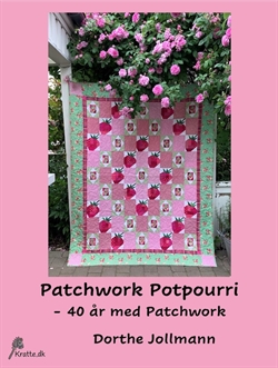 Patchwork potpourri. Patchwork bog af Dorthe Jollmann. forside